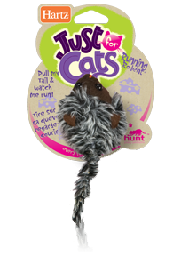 Hartz Just For Cats Running Rodent 3270010423 - Котешка играчка 
