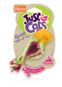 Hartz Just For Cats Great Balls of Fur 3270088505 - Toy for Cat 