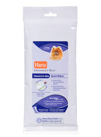 Hartz Quick Wipes for Dogs 032700041991 16ct 