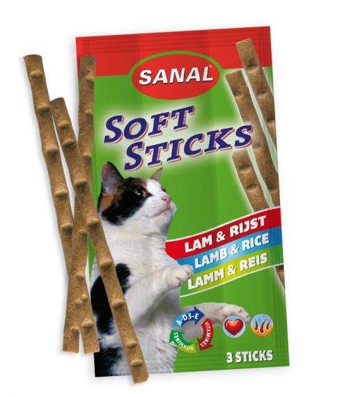 Sanal Soft Sticks - sticks with Lamb and rice flavor