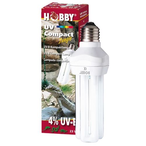 Hobby UV Compact Jungle Lamp 37333 23W - Ултравиолетова крушка за терариуми