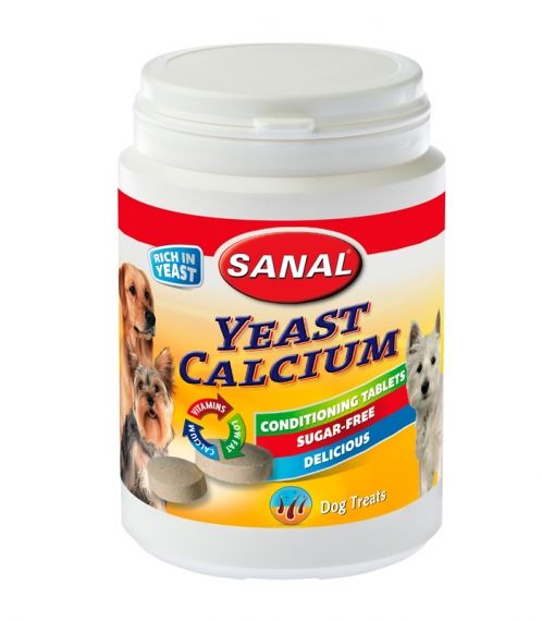 Sanal  Yeast Calcium - Калций за кучета 150гр