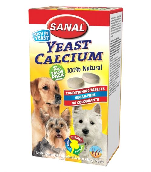 Sanal  Yeast Calcium - Калций за кучета 350