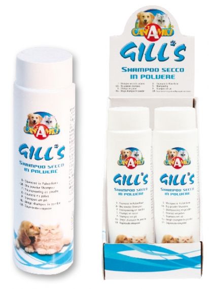 Croci Gill's Dry Powered Shampoo C3052024 - Шампоан пудра за кучета и котки 200мл