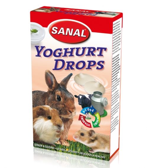 Sanal Yoghurt Drops - yogurt drops for rodents 45g