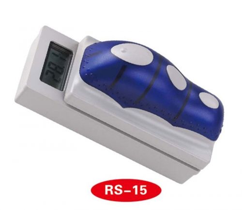 RS Electrical Magnetic Cleaner RS-15 - Магнитна четка за стъкла на аквариум със термометър