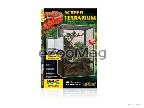 Exo Terra Aluminium Screen Terrarium PT-2678 - Сглобяем скрийн терариум 60x45x90cm