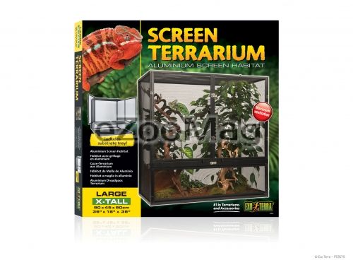 Exo Terra Aluminium Screen Terrarium PT-2679 - Сглобяем скрийн терариум 90x45x90cm