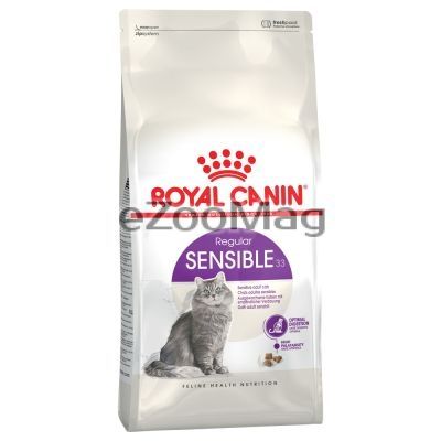 Royal Canin Sensible 33 127310 - храна за котки с чувствително храносмилане 2кг