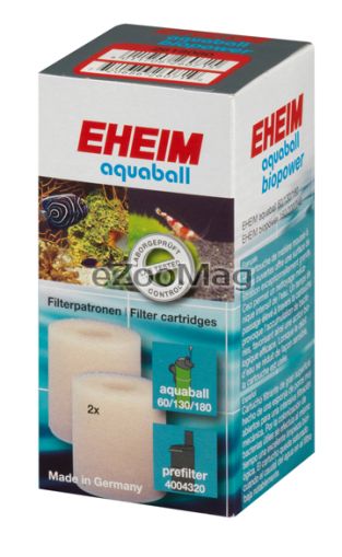 EHEIM AQUABALL BIOPOWER РЕЗЕРВНА ГЪЗА  2 БР В ОПАКОВКА
