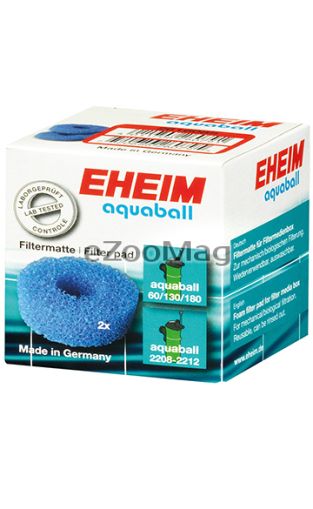 EHEIM Синя филтърна гъба за вътрешни филтри Eheim 2208 - 2212 и aquaball 60 - 180