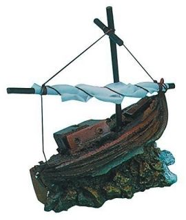 Croci Fishing Boat A9000010 - Decoration for aquarium