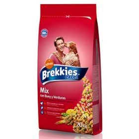 Brekkies Dog Mix Beef 20kg