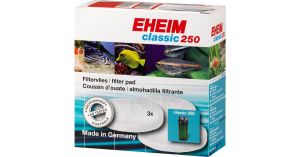 EHEIM  БЯЛА ФИЛТЪРНА ГЪБА ЗА CLASSIC 250- 3 БР В ОПАКОВКА